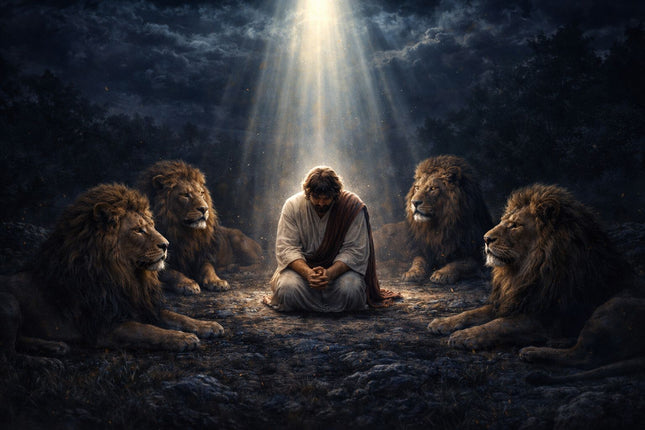 LEONI E GESÙ - FORZA E REGALITÀ