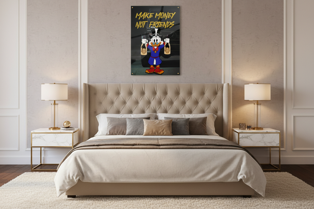 BORN TO WIN su plexy in camera luxury