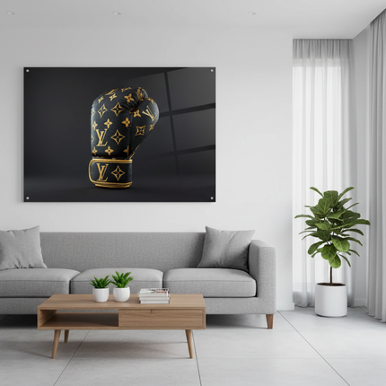 BOX LV su plexy in living moderno