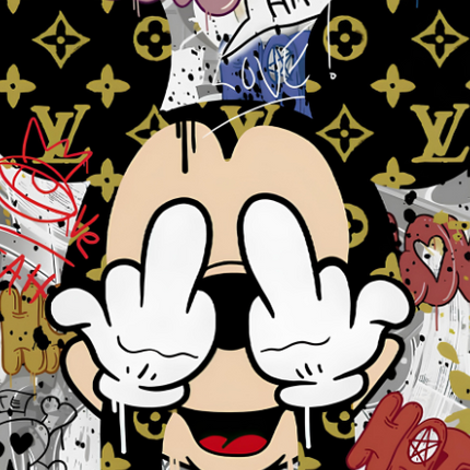 GRIFFE TOPOLINO - POP ART LUXURY