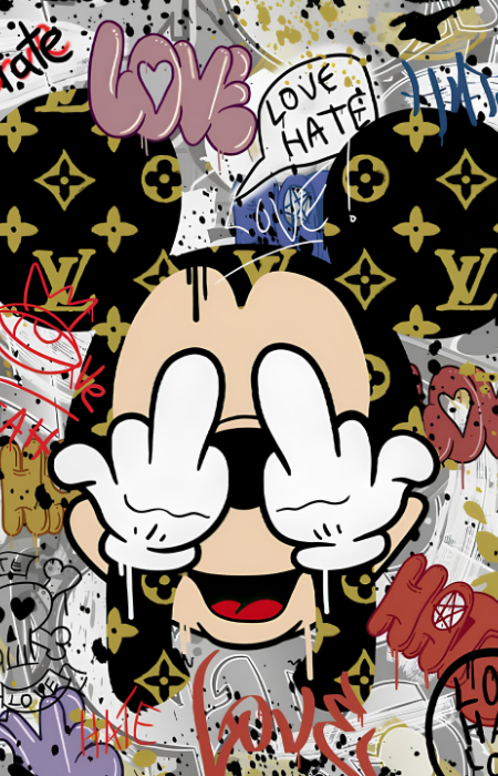 GRIFFE TOPOLINO - POP ART LUXURY