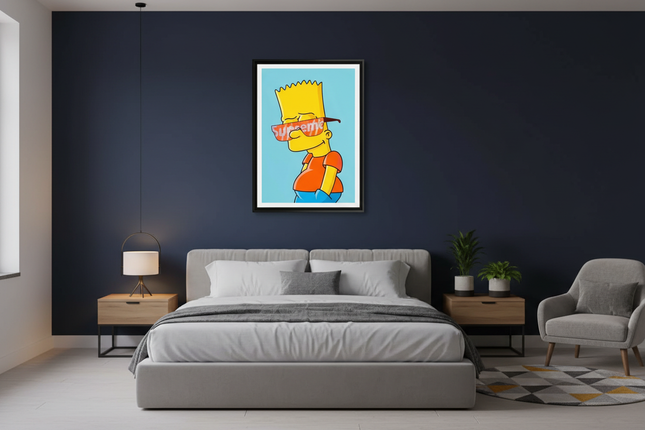Quadro in camera da letto