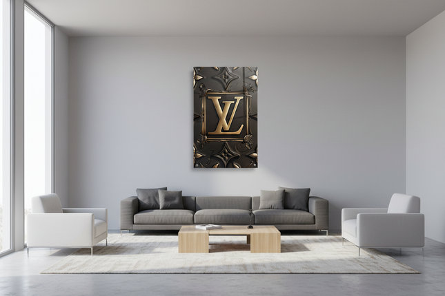 Quadro LV in plexy glass - salone