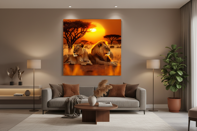 Quadro Tela Ambientato